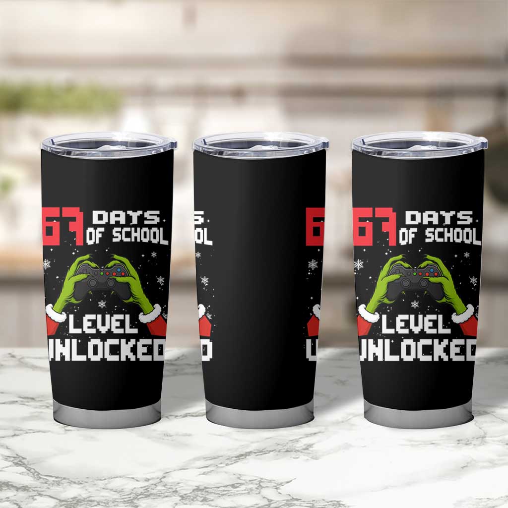 67 Six Seven Christmas Meme Tumbler Cup Funny Elf Hand Video Game Xmas - Wonder Print Shop