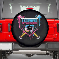 I Survived 67 Days Of School Baseball Ice Cream Spare Tire Cover Funny Christmas Six Seven Meme - Wonder Print Shop