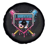 I Survived 67 Days Of School Baseball Ice Cream Spare Tire Cover Funny Christmas Six Seven Meme - Wonder Print Shop