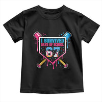 I Survived 67 Days Of School Baseball Ice Cream Toddler T Shirt Funny Christmas Six Seven Meme - Wonder Print Shop