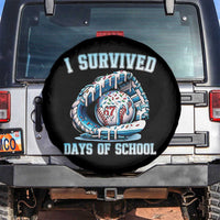 I Survived 67 Days Of School Baseball Glove Ice Cream Spare Tire Cover Funny Christmas Six Seven Meme - Wonder Print Shop