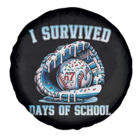 I Survived 67 Days Of School Baseball Glove Ice Cream Spare Tire Cover Funny Christmas Six Seven Meme - Wonder Print Shop