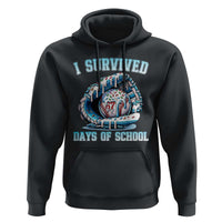 I Survived 67 Days Of School Baseball Glove Ice Cream Hoodie Funny Christmas Six Seven Meme - Wonder Print Shop