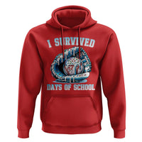 I Survived 67 Days Of School Baseball Glove Ice Cream Hoodie Funny Christmas Six Seven Meme - Wonder Print Shop