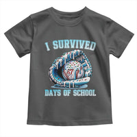 I Survived 67 Days Of School Baseball Glove Ice Cream Toddler T Shirt Funny Christmas Six Seven Meme - Wonder Print Shop