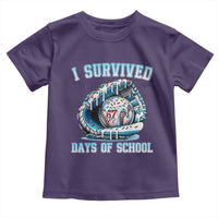 I Survived 67 Days Of School Baseball Glove Ice Cream Toddler T Shirt Funny Christmas Six Seven Meme - Wonder Print Shop