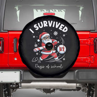 I Survived 67 Days Of School Baseball Santa Spare Tire Cover Funny Christmas Six Seven Meme - Wonder Print Shop
