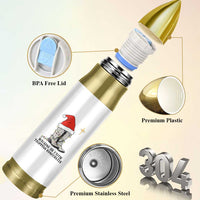 Western Christian Cowboy Bullet Tumbler Walking By Faith Tripping Constantly - Wonder Print Shop