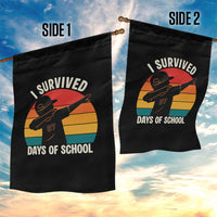I Survived 67 Days Of School Garden Flag Funny Boys Kids - Wonder Print Shop