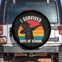 I Survived 67 Days Of School Spare Tire Cover Funny Boys Kids - Wonder Print Shop