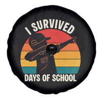 I Survived 67 Days Of School Spare Tire Cover Funny Boys Kids - Wonder Print Shop