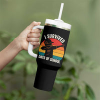 I Survived 67 Days Of School Tumbler With Handle Funny Boys Kids - Wonder Print Shop