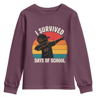 I Survived 67 Days Of School Youth Sweatshirt Funny Boys Kids - Wonder Print Shop