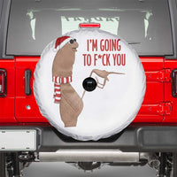 Marcus The Worm Christmas Meme Spare Tire Cover I Am Going To Fck You - Wonder Print Shop