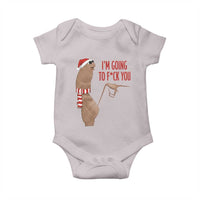 Marcus The Worm Christmas Meme Baby Onesie I Am Going To Fck You - Wonder Print Shop