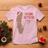 Marcus The Worm Christmas Meme T Shirt I Am Going To Fck You - Wonder Print Shop