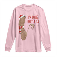 Marcus The Worm Christmas Meme Long Sleeve Shirt I Am Going To Fck You - Wonder Print Shop