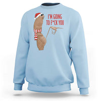 Marcus The Worm Christmas Meme Sweatshirt I Am Going To Fck You - Wonder Print Shop