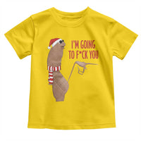 Marcus The Worm Christmas Meme Toddler T Shirt I Am Going To Fck You - Wonder Print Shop