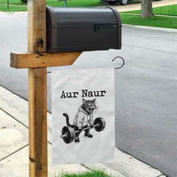 Aur Naur Raccoon Meme Garden Flag Funny Sarcastic Oh No Australian Accent