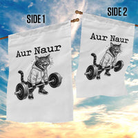 Aur Naur Raccoon Meme Garden Flag Funny Sarcastic Oh No Australian Accent