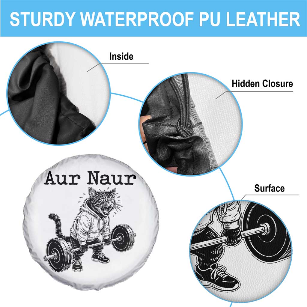 Aur Naur Raccoon Meme Spare Tire Cover Funny Sarcastic Oh No Australian Accent