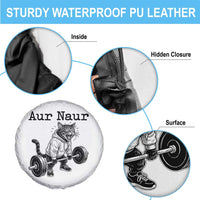 Aur Naur Raccoon Meme Spare Tire Cover Funny Sarcastic Oh No Australian Accent
