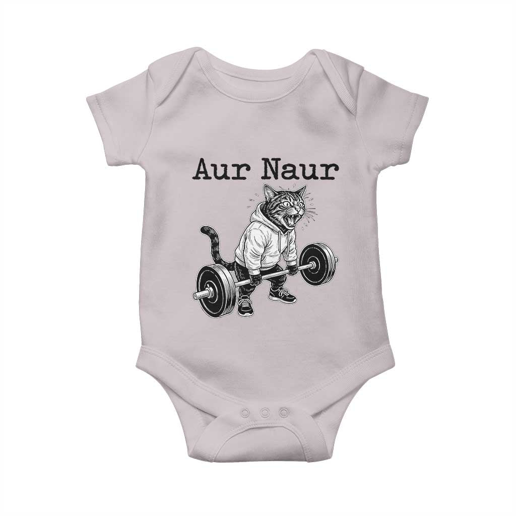 Aur Naur Raccoon Meme Baby Onesie Funny Sarcastic Oh No Australian Accent