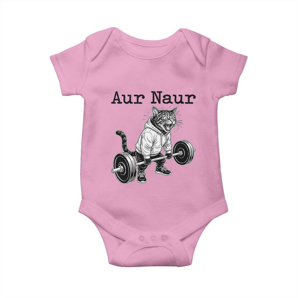 Aur Naur Raccoon Meme Baby Onesie Funny Sarcastic Oh No Australian Accent