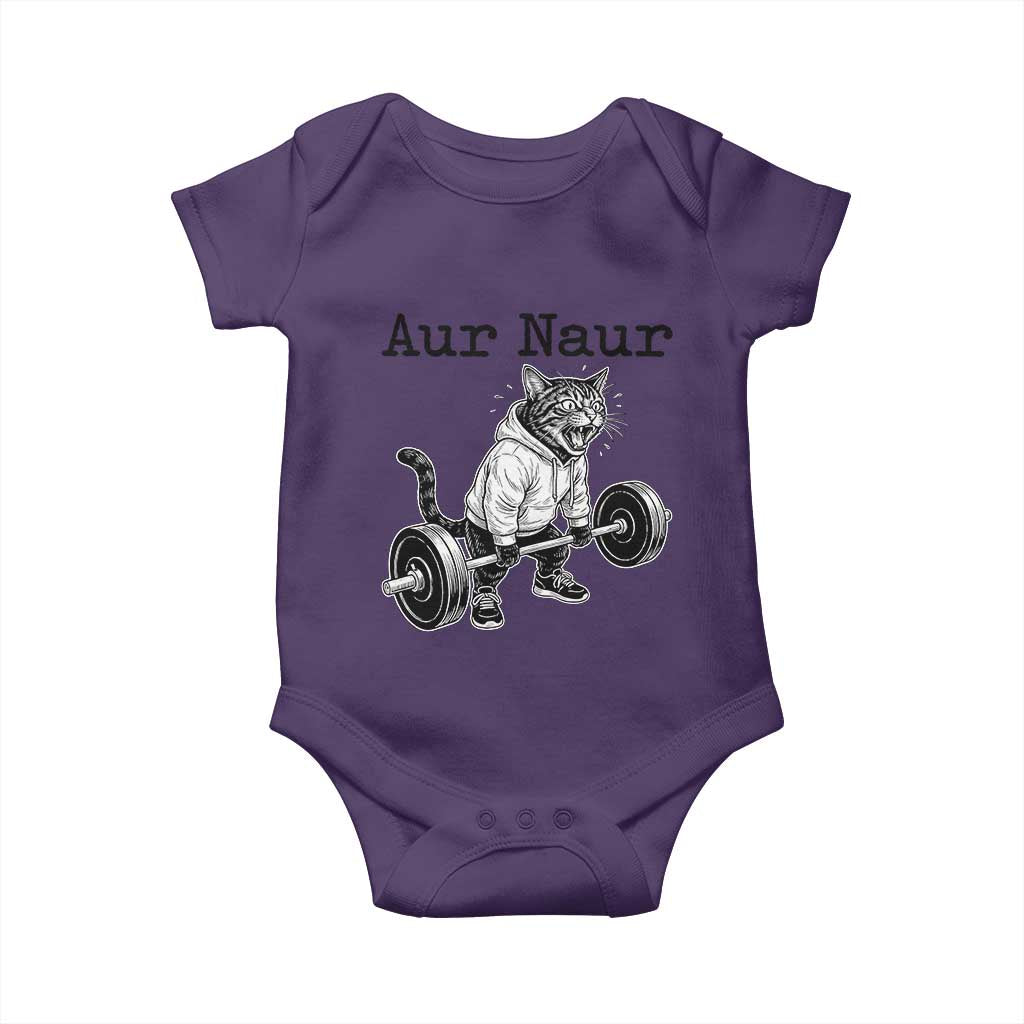 Aur Naur Raccoon Meme Baby Onesie Funny Sarcastic Oh No Australian Accent