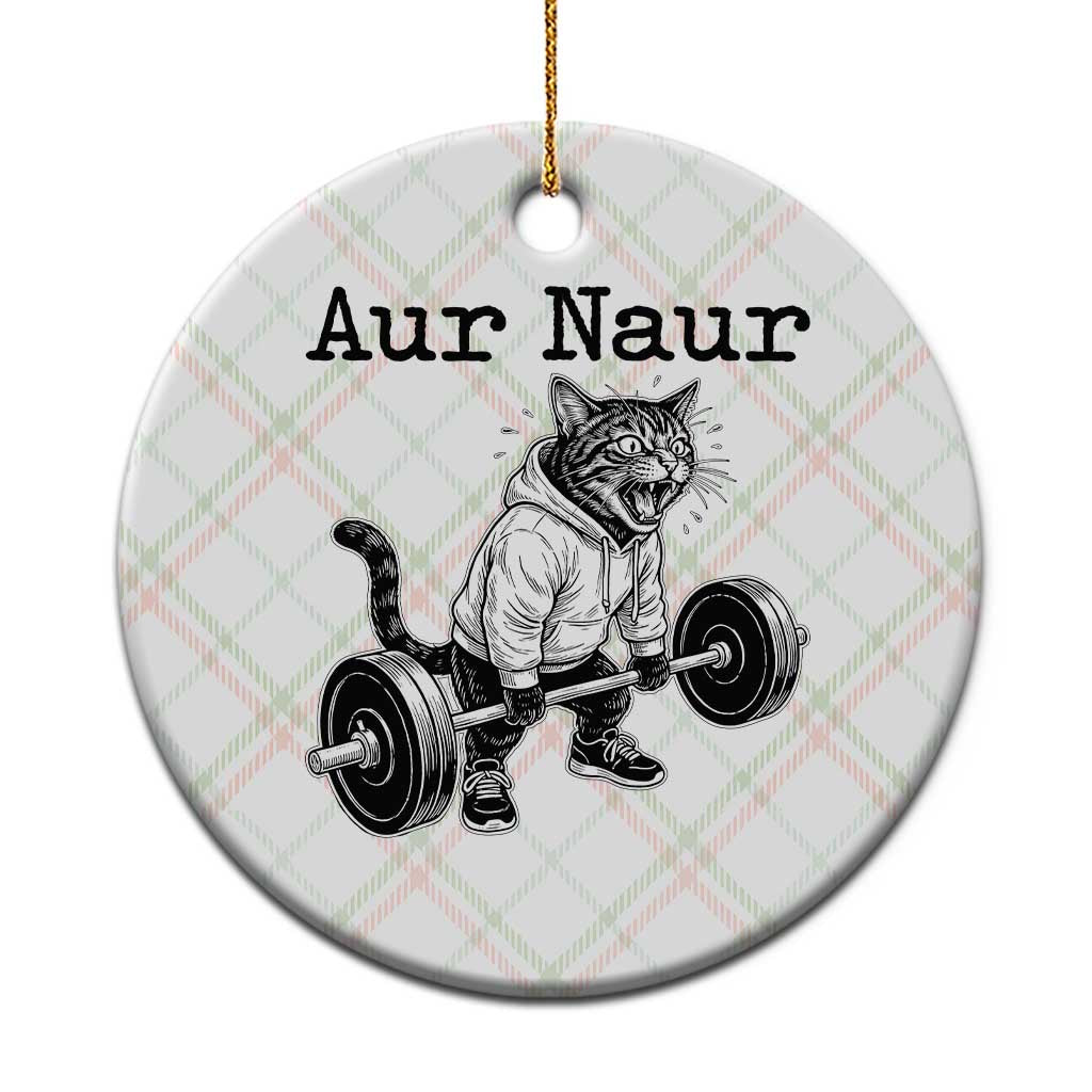 Aur Naur Raccoon Meme Ceramic Ornament Funny Sarcastic Oh No Australian Accent
