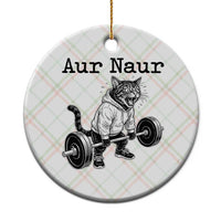 Aur Naur Raccoon Meme Ceramic Ornament Funny Sarcastic Oh No Australian Accent