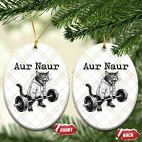 Aur Naur Raccoon Meme Ceramic Ornament Funny Sarcastic Oh No Australian Accent