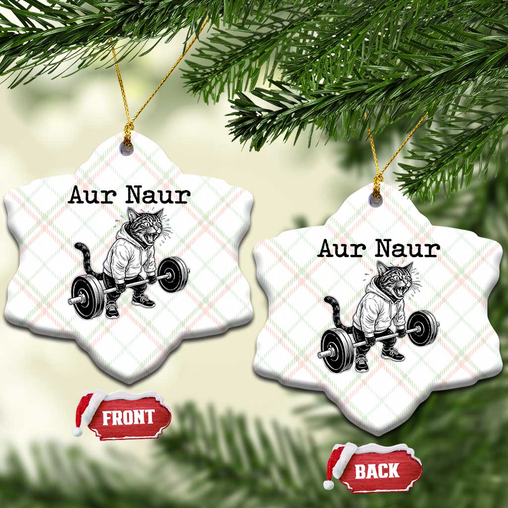 Aur Naur Raccoon Meme Ceramic Ornament Funny Sarcastic Oh No Australian Accent