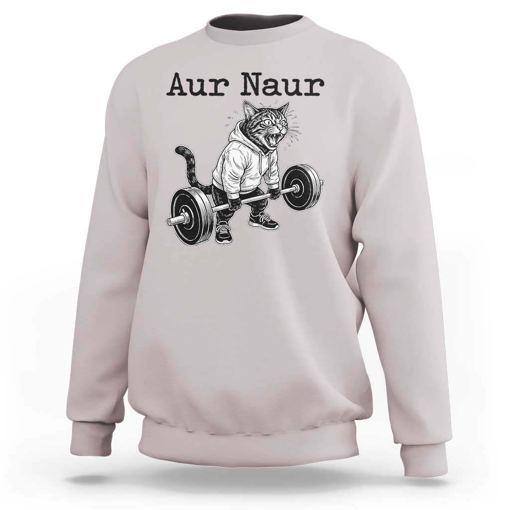 Aur Naur Raccoon Meme Sweatshirt Funny Sarcastic Oh No Australian Accent