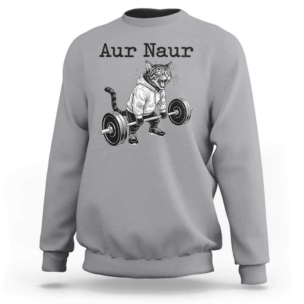 Aur Naur Raccoon Meme Sweatshirt Funny Sarcastic Oh No Australian Accent