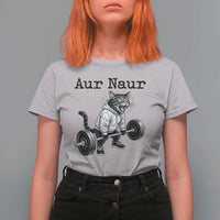 Aur Naur Raccoon Meme T Shirt For Women Funny Sarcastic Oh No Australian Accent