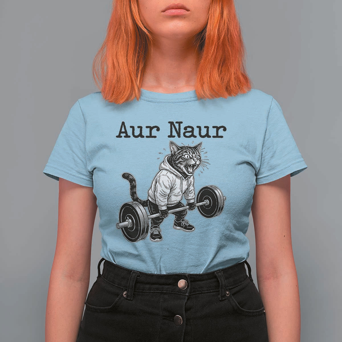 Aur Naur Raccoon Meme T Shirt For Women Funny Sarcastic Oh No Australian Accent