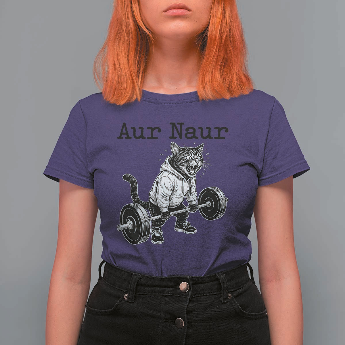 Aur Naur Raccoon Meme T Shirt For Women Funny Sarcastic Oh No Australian Accent