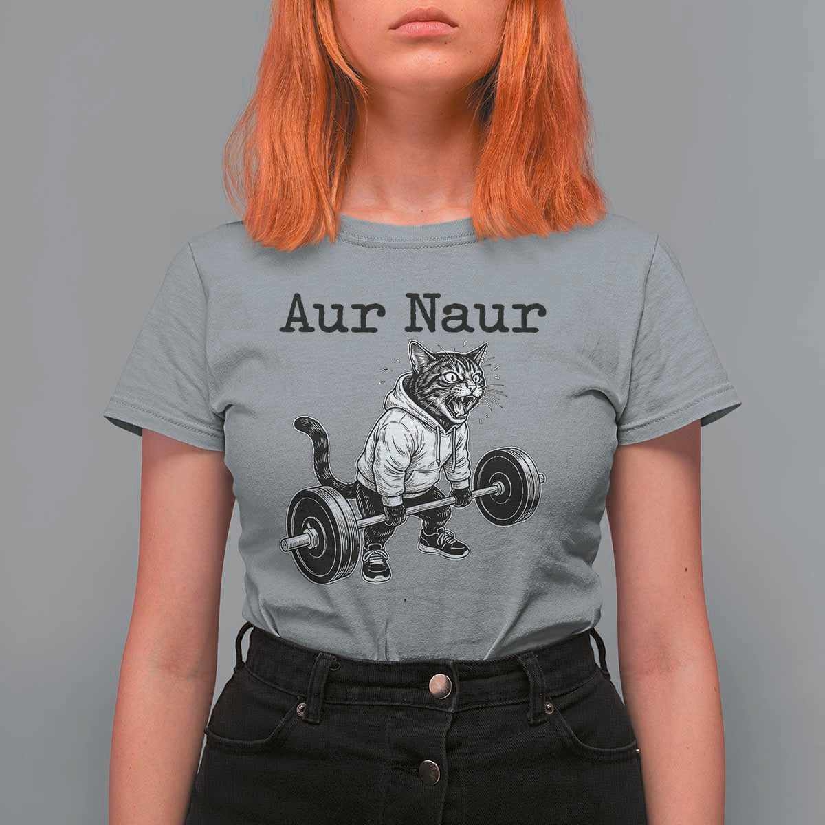 Aur Naur Raccoon Meme T Shirt For Women Funny Sarcastic Oh No Australian Accent