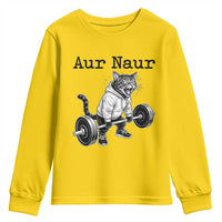 Aur Naur Raccoon Meme Youth Sweatshirt Funny Sarcastic Oh No Australian Accent