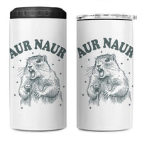 Aur Naur Raccoon St Patricks Day 4 in 1 Can Cooler Tumbler Funny Sarcastic Oh No Australian Accent