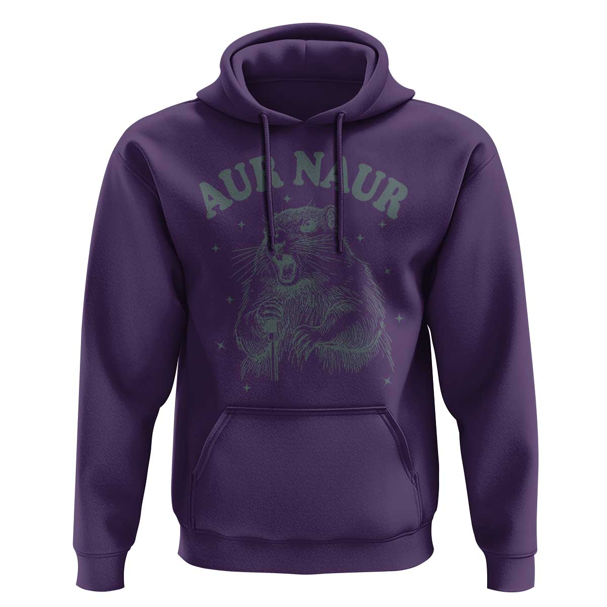 Aur Naur Raccoon St Patricks Day Hoodie Funny Sarcastic Oh No Australian Accent
