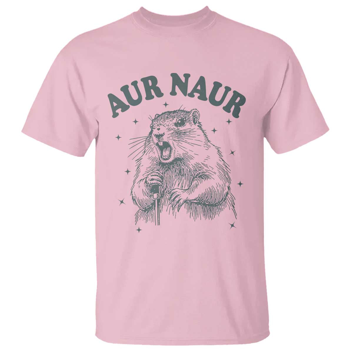 Aur Naur Raccoon St Patricks Day T Shirt Funny Sarcastic Oh No Australian Accent