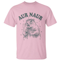 Aur Naur Raccoon St Patricks Day T Shirt Funny Sarcastic Oh No Australian Accent