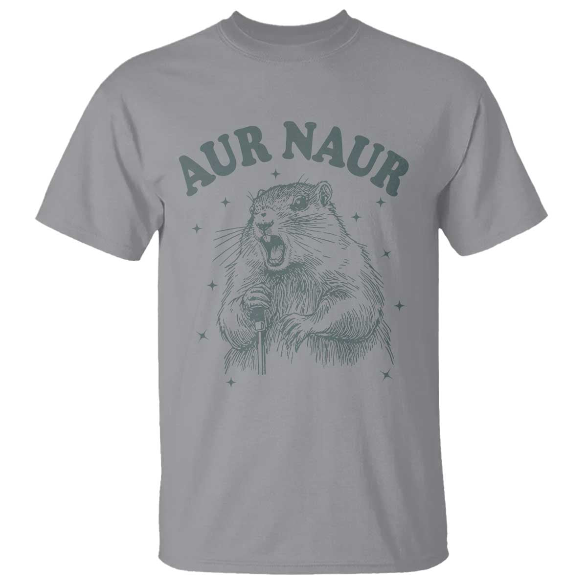Aur Naur Raccoon St Patricks Day T Shirt Funny Sarcastic Oh No Australian Accent