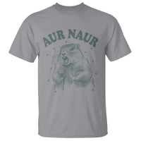Aur Naur Raccoon St Patricks Day T Shirt Funny Sarcastic Oh No Australian Accent