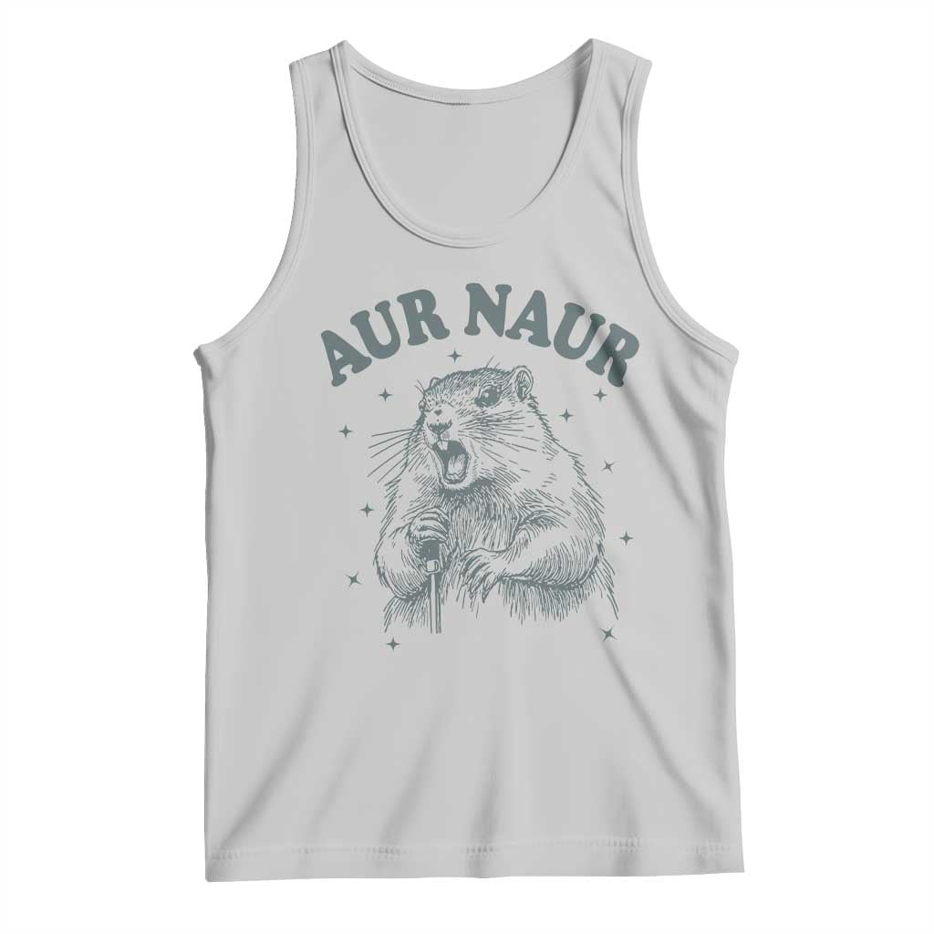 Aur Naur Raccoon St Patricks Day Tank Top Funny Sarcastic Oh No Australian Accent