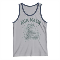 Aur Naur Raccoon St Patricks Day Tank Top Funny Sarcastic Oh No Australian Accent