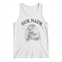 Aur Naur Raccoon St Patricks Day Tank Top Funny Sarcastic Oh No Australian Accent